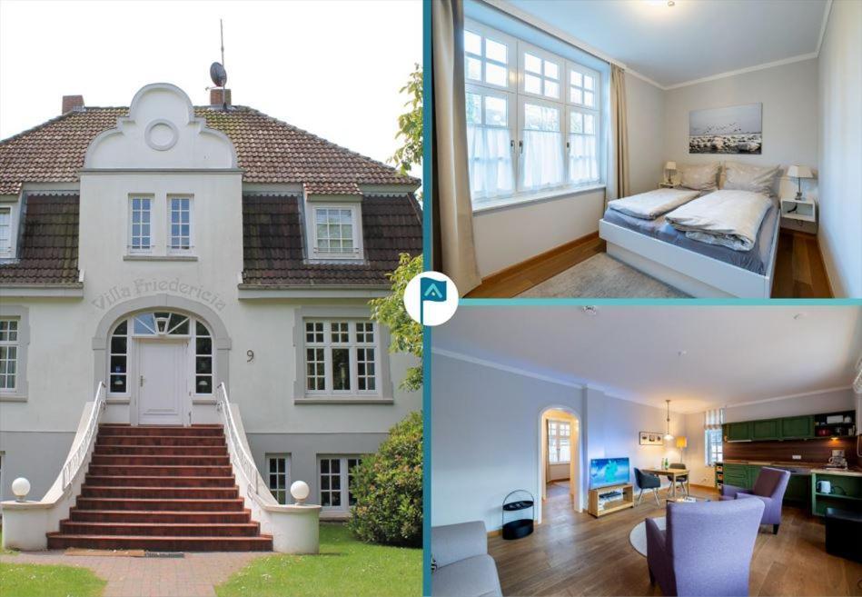 Villa Friedericia, Wohnung 3-Hochparterre Links Wyk auf Foehr Exterior photo
