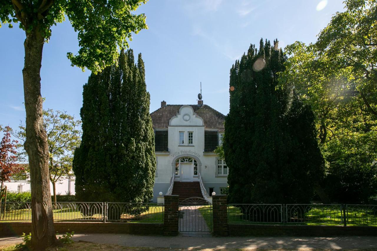 Villa Friedericia, Wohnung 3-Hochparterre Links Wyk auf Foehr Exterior photo